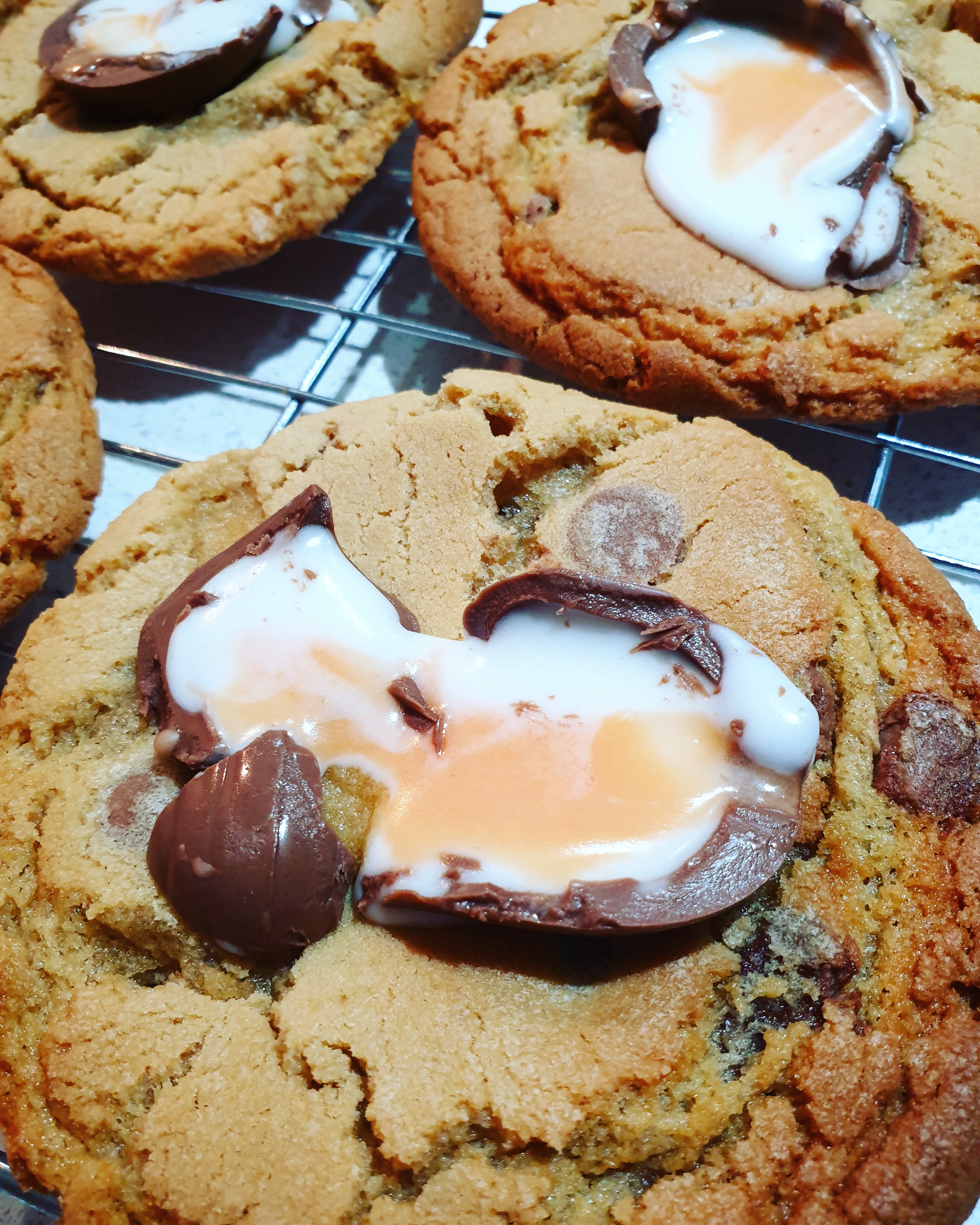 Creme Egg Cookies